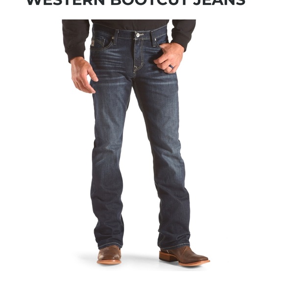 Men’s Cinch Ian Dark Jeans - Picture 3 of 6